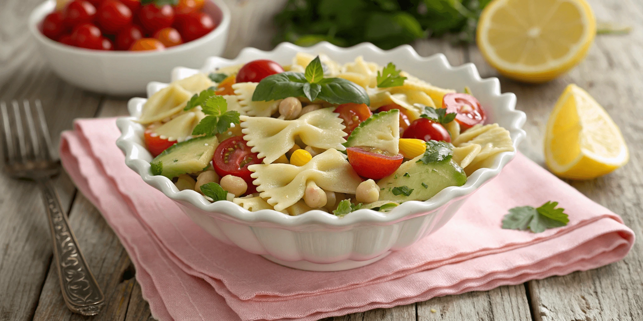 Chickpea Pasta Salad Recipe