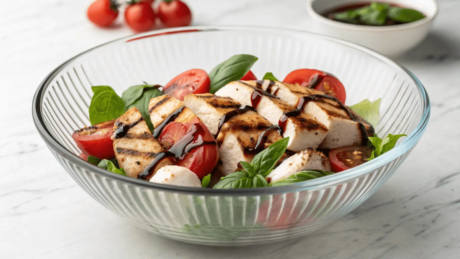 Grilled Chicken Caprese Bowl